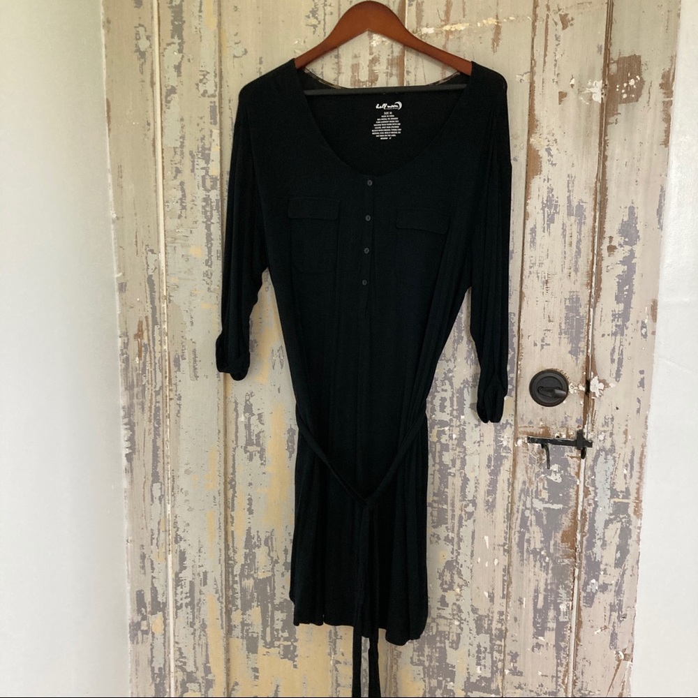 Half Moon T-Shirt Dress Size XL